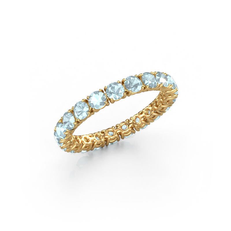 Bild von Ring Vivienne 2.9 585 Gold Aquamarin 2.9 mm