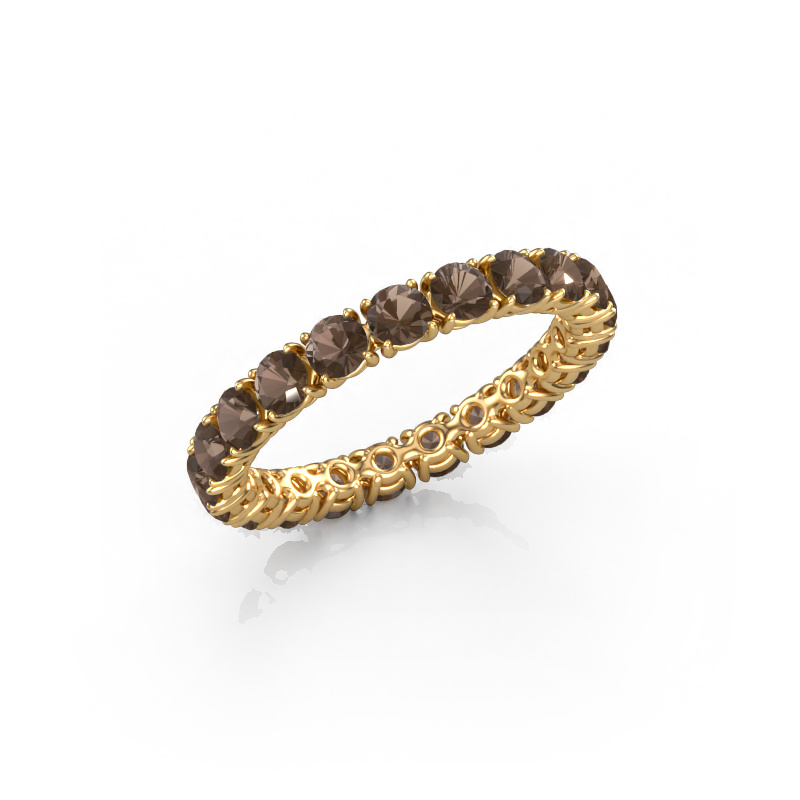Bild von Ring Vivienne 2.9 585 Gold Rauchquarz 2.9 mm