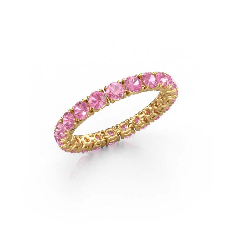 Bild von Ring Vivienne 2.9 585 Gold Pink Saphir 2.9 mm