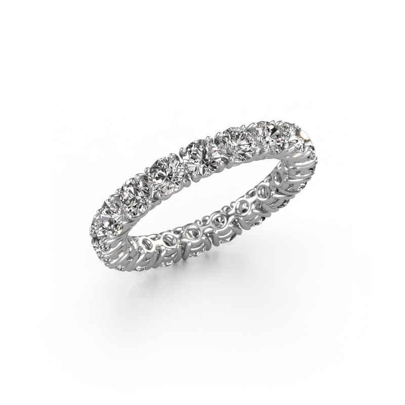 Image of Stackable ring Vivienne 3.4 585 white gold Diamond 2.700 crt