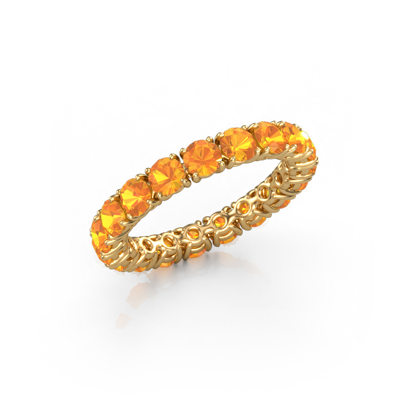 Bild von Vorsteckring Vivienne 3.4 585 Gold Citrin 3.4 mm