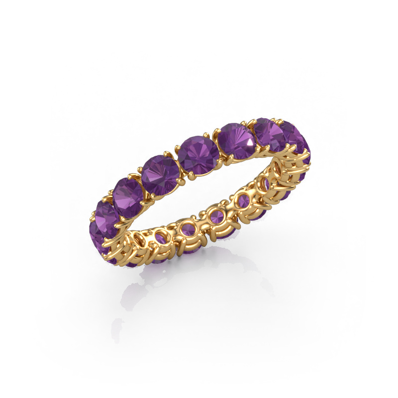 Bild von Vorsteckring Vivienne 3.7 585 Gold Amethyst 3.7 mm