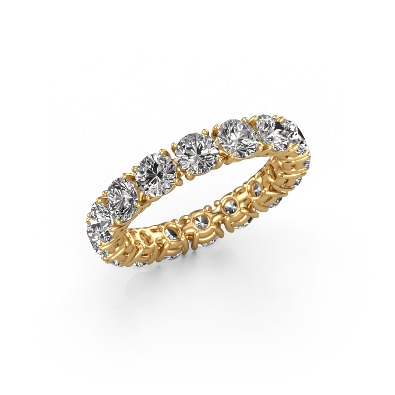 Image of Stackable ring Vivienne 4.0 585 gold Diamond 4.00 crt