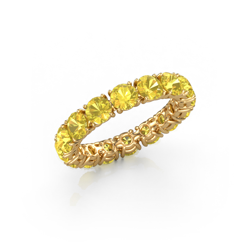 Bild von Vorsteckring Vivienne 4.0 585 Gold Gelb Saphir 4 mm
