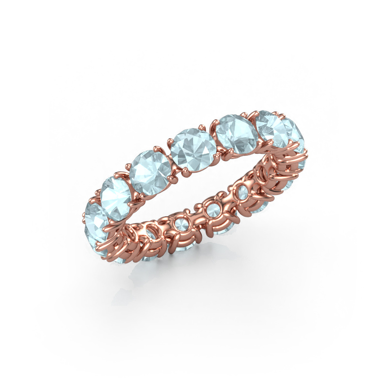 Bild von Ring Vivienne 4.2 585 Roségold Aquamarin 4.2 mm