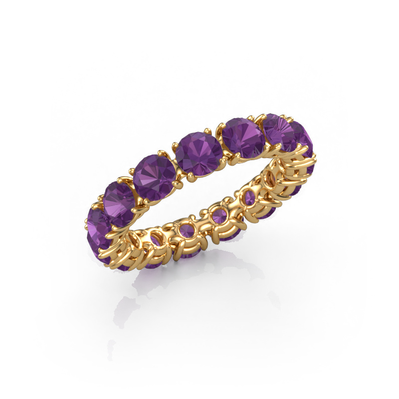 Image of Ring Vivienne 4.2 585 gold Amethyst 4.2 mm