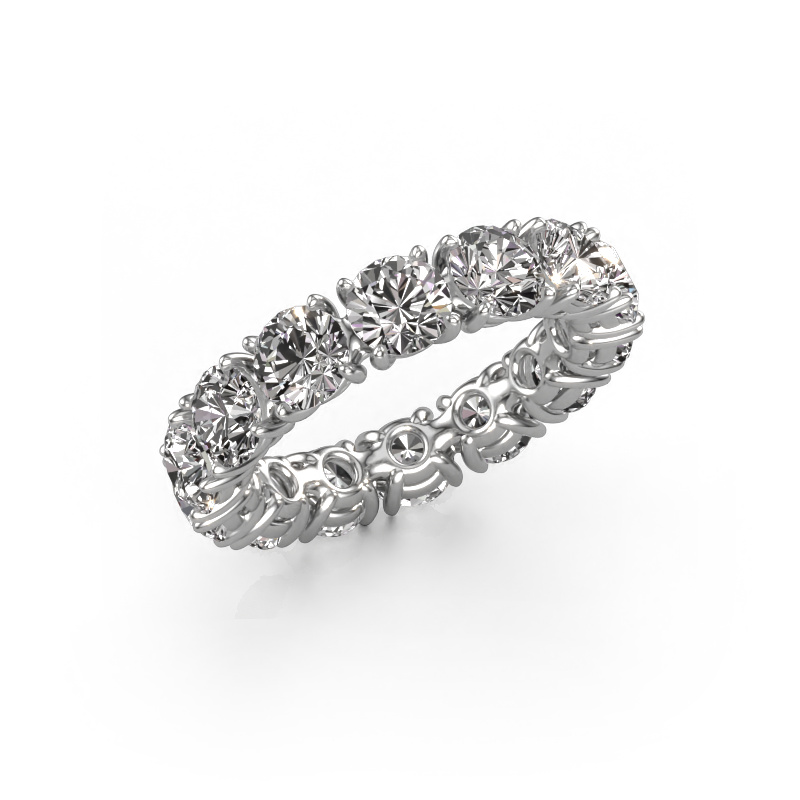 Image of Ring Vivienne 4.7 585 white gold Lab grown diamond 5.60 crt