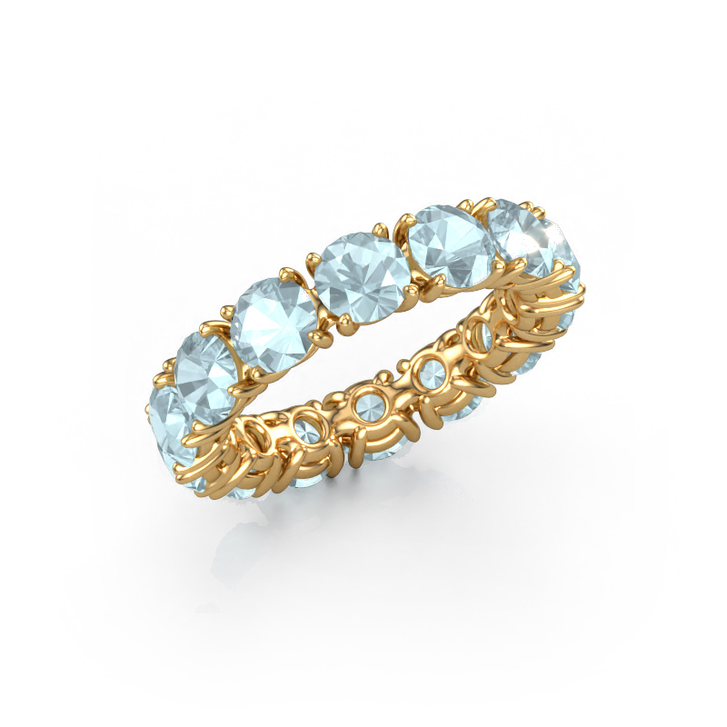 Bild von Ring Vivienne 4.7 585 Gold Aquamarin 4.7 mm