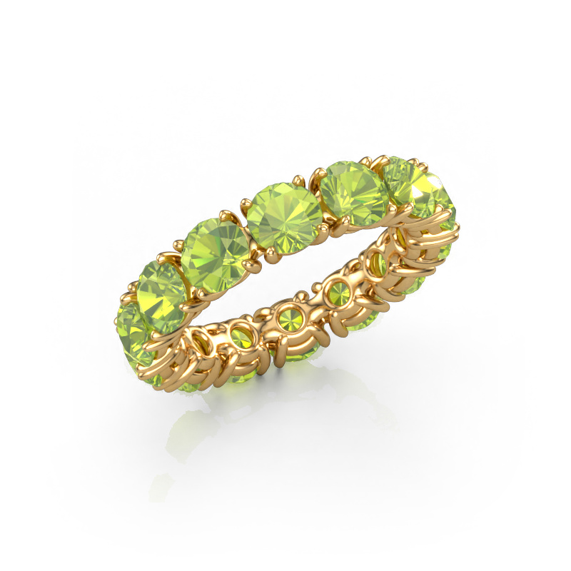 Image of Ring Vivienne 4.7 585 gold Peridot 4.7 mm