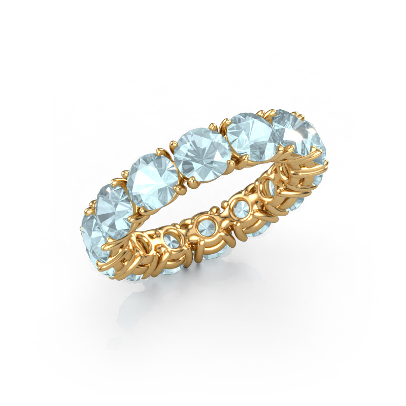Bild von Ring Vivienne 5.0 585 Gold Aquamarin 5 mm