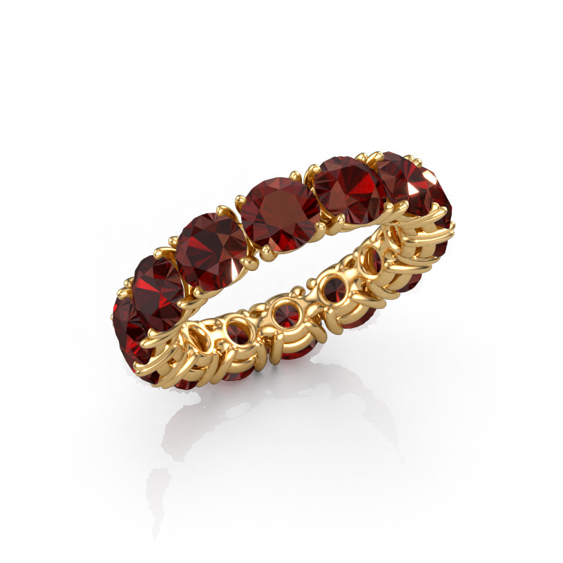 Bild von Ring Vivienne 5.0 585 Gold Granat 5 mm