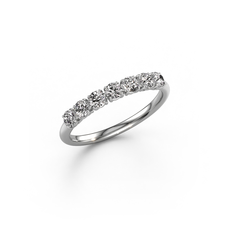 Bild von Ring Vivienne Half 950 Platin Diamant 0.56 crt