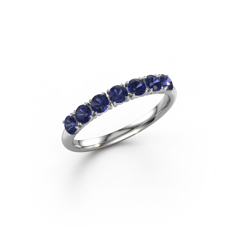 Image of Ring Vivienne Half 585 white gold Sapphire 2.9 mm