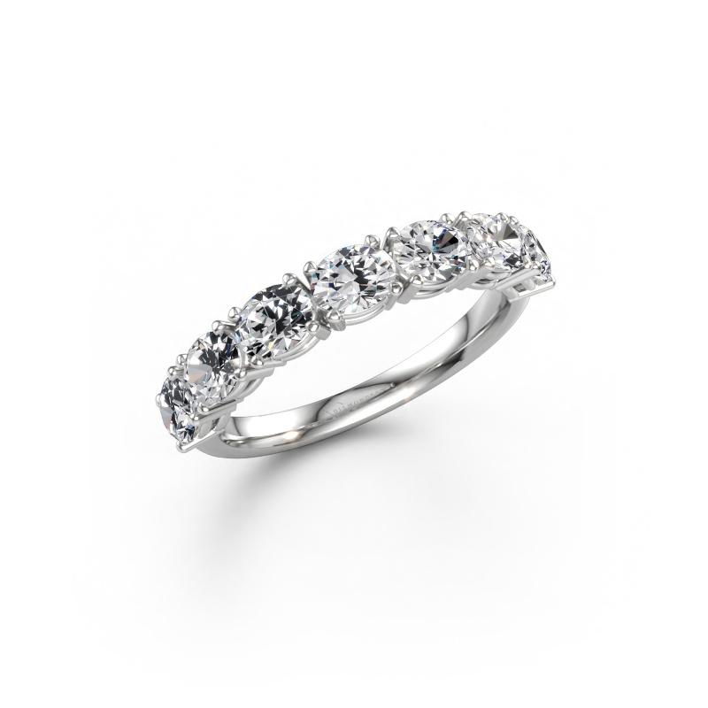 Immagine di Anello Vivienne half OVL 585 oro bianco Diamante 1.47 crt
