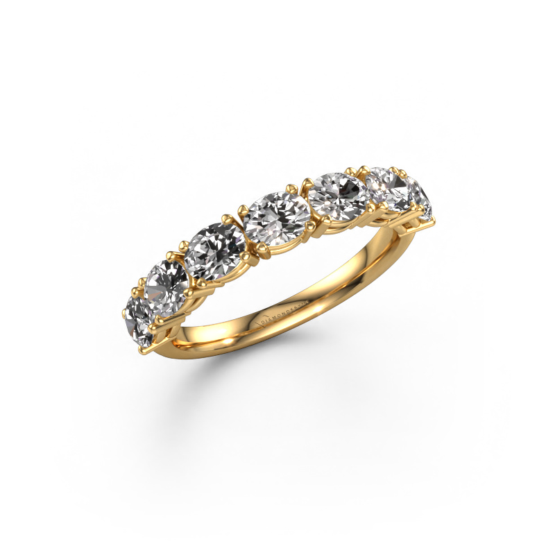 Bild von Ring Vivienne half OVL 585 Gold Diamant 1.47 crt