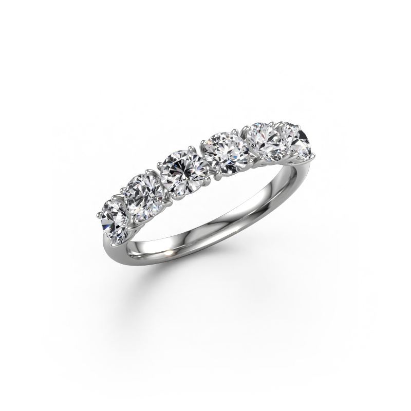 Bild von Ring Vivienne Half 950 Platin Diamant 1.50 crt