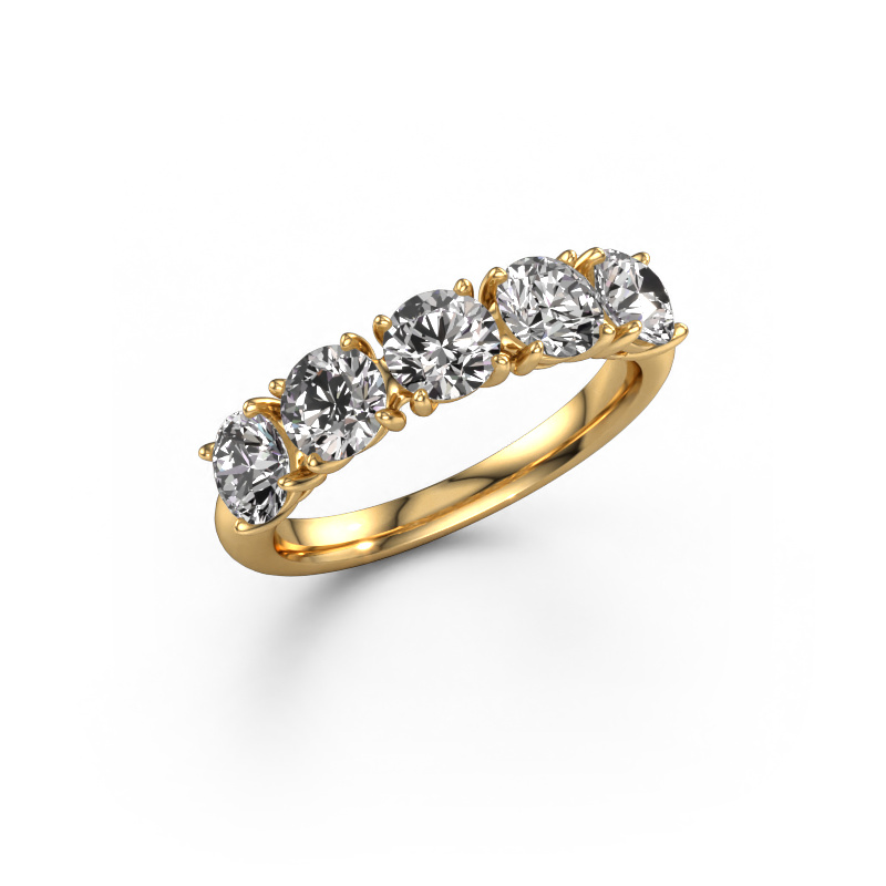 Image of Ring Vivienne Half 585 gold Diamond 2.00 crt