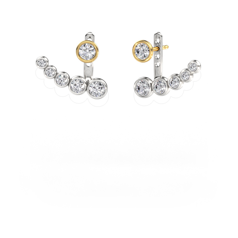 Bild von Ohrringe Wendy 585 Weißgold Diamant 1.79 crt