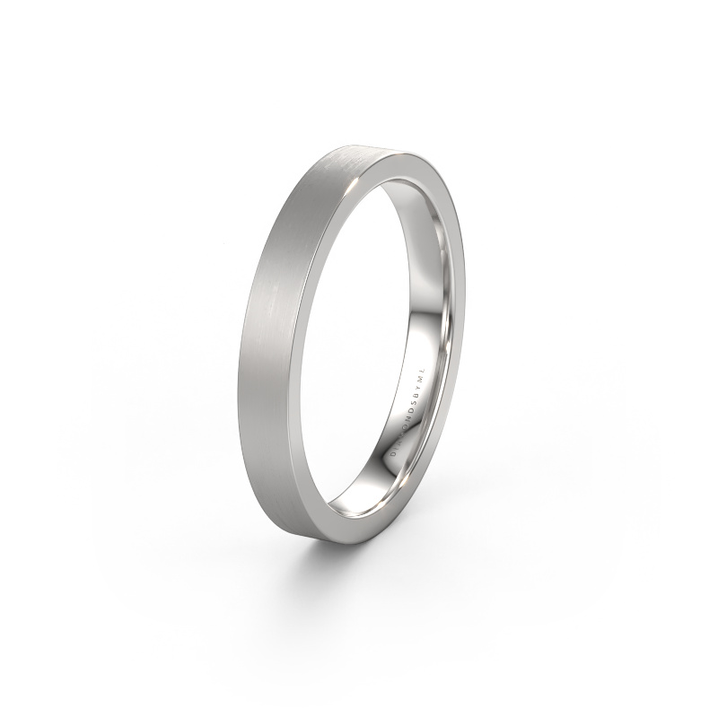 Bild von Ehering WH0100M13AM 585 Weißgold ±3 x 1,7 mm
