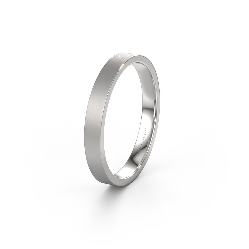 Bild von Ehering WH0100M13XM 585 Weißgold ±3 x 1,5 mm
