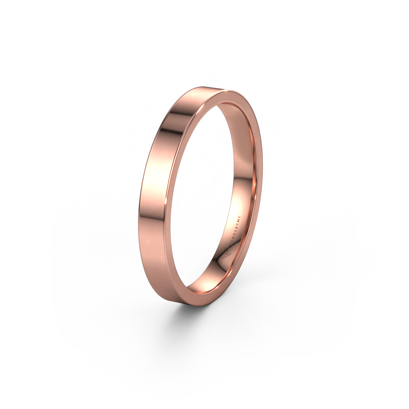 Bild von Ehering WH0100M13XP 585 Roségold ±3x1.5 mm
