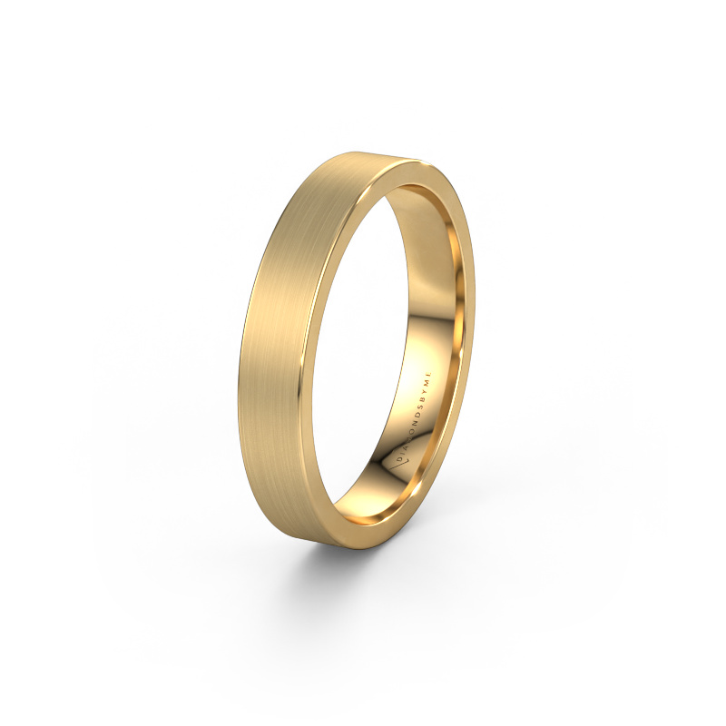Image of Wedding ring WH0100M14XM 585 gold ±4x1.4 mm