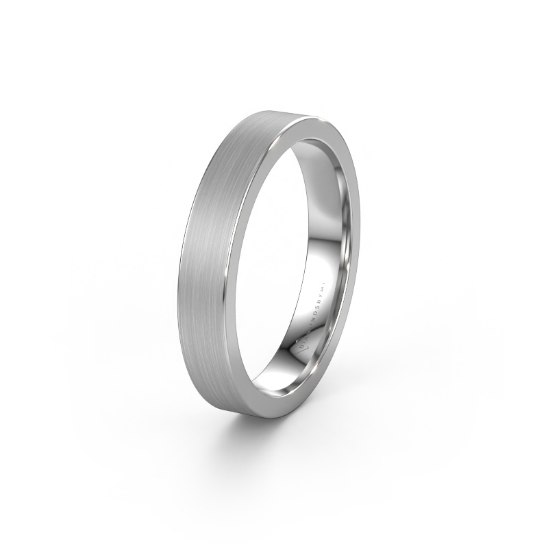 Bild von Ehering WH0100M14BM 585 Weißgold ±4x2 mm