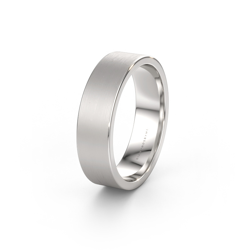 Bild von Ehering WH0100M16AM 585 Weißgold ±6 x 1,7 mm