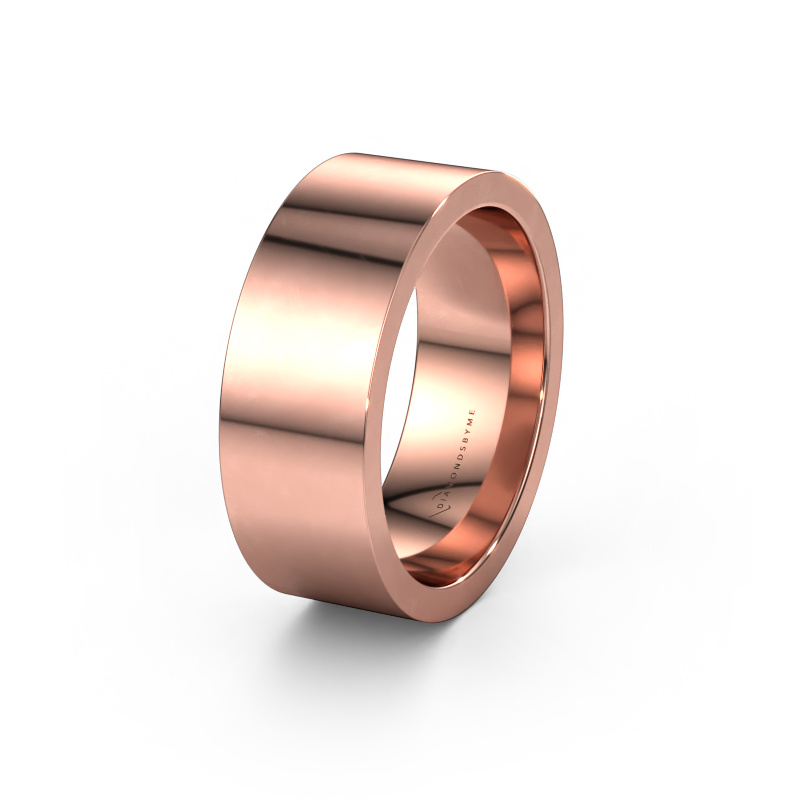 Bild von Ehering WH0100M18BP 585 Roségold ±8x2 mm