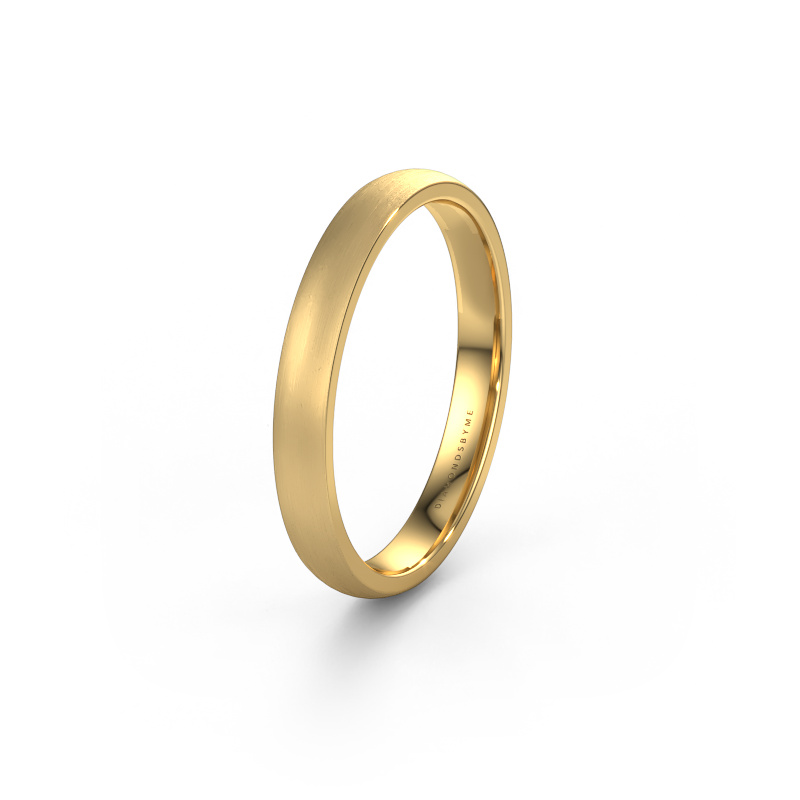Image of Wedding ring WH0100M23AM 585 gold ±3 x 1.7 mm