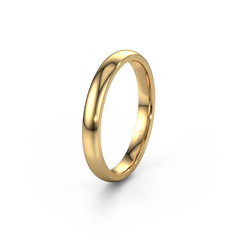 Image of Wedding ring WH0100M23BP 585 gold ±0.12x0.08 in
