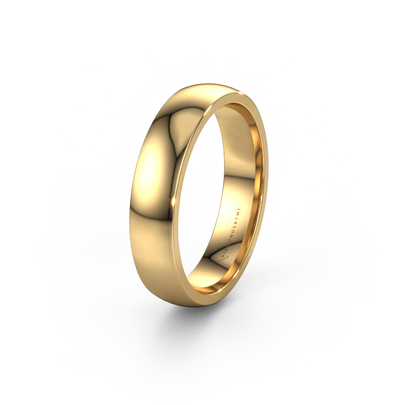 Image of Wedding ring WH0100M25BP 585 gold ±0.20x0.08 in