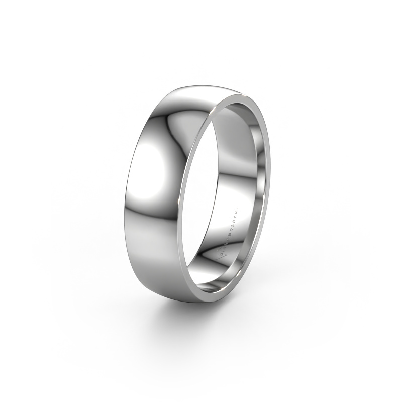 Image of Wedding ring WH0100M26XP 950 platinum ±0.24x0.05 in