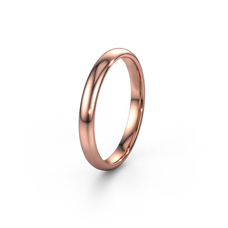 Bild von Trauring WH0100M33AP 585 Roségold ±3x1.7 mm