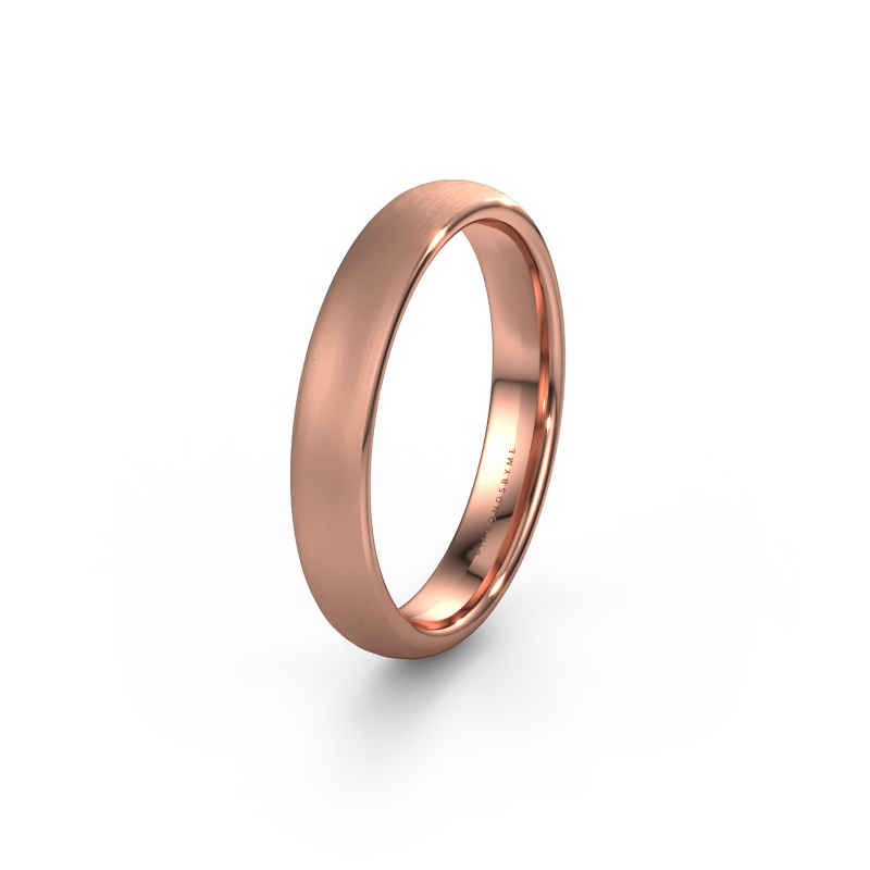 Bild von Ehering WH0100M34BM 585 Roségold ±4 x 2 mm