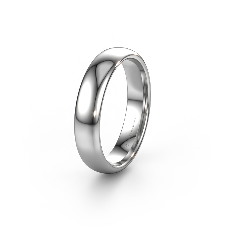 Image of Wedding ring WH0100M35BP 585 white gold ±0.20x0.08 in