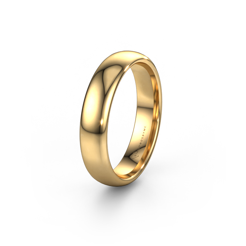Image of Wedding ring WH0100M35BP 585 gold ±0.20x0.08 in