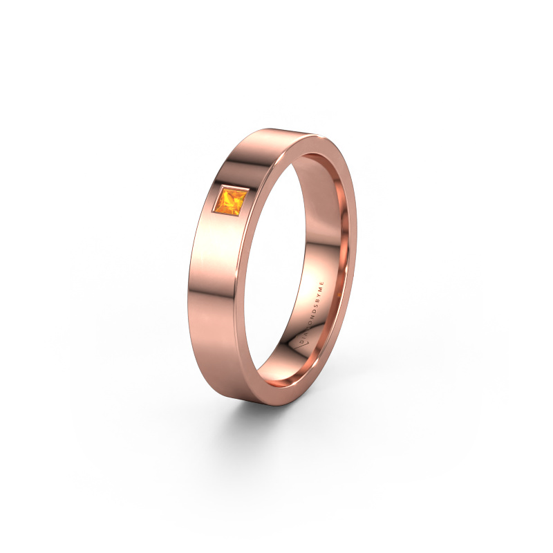 Image de Alliance WH0101L14APSQ 585 or rose ±4x1.7 mm Citrine