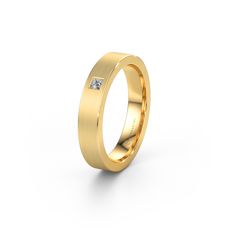 Bild von Freundschaftsring WH0101L14BMSQ 585 Gold ±4 x 2 mm Diamant