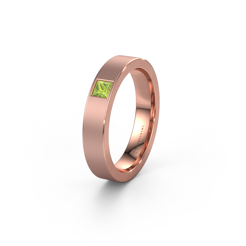 Image de Bague d'amitié WH0101L14BMSQ 585 or rose ±4x2 mm Péridot