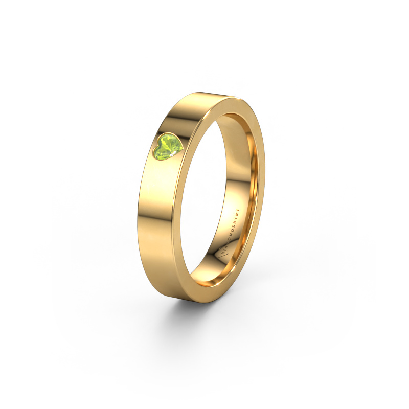 Bild von Ehering WH0101L14BPHRT 585 Gold ±4x2 mm Peridot
