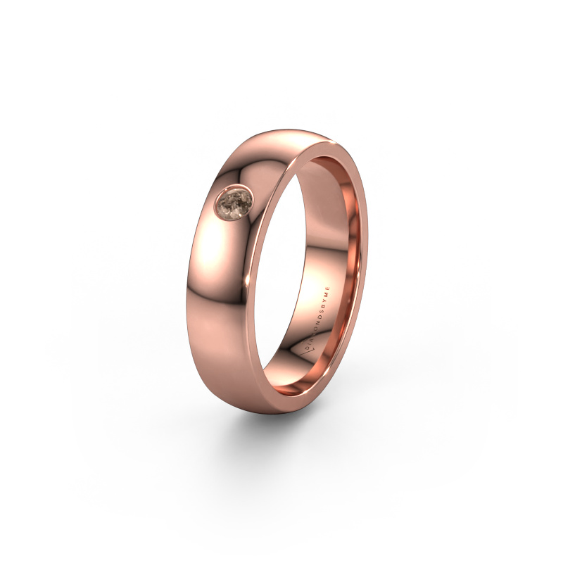 Image de Alliance WH0101L25BP 585 or rose ±5x2 mm Diamant brun