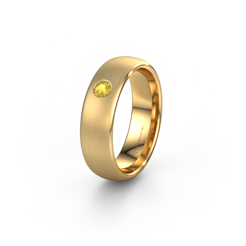 Bild von Ehering WH0101L36BM 585 Gold ±6x2 mm Gelb Saphir