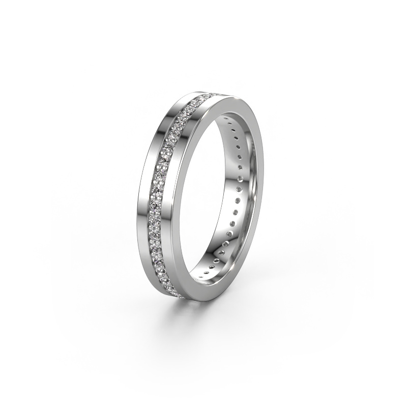 Bild von Ehering WH0103L14BP 950 Platin ±4x2 mm Diamant 0.44 crt