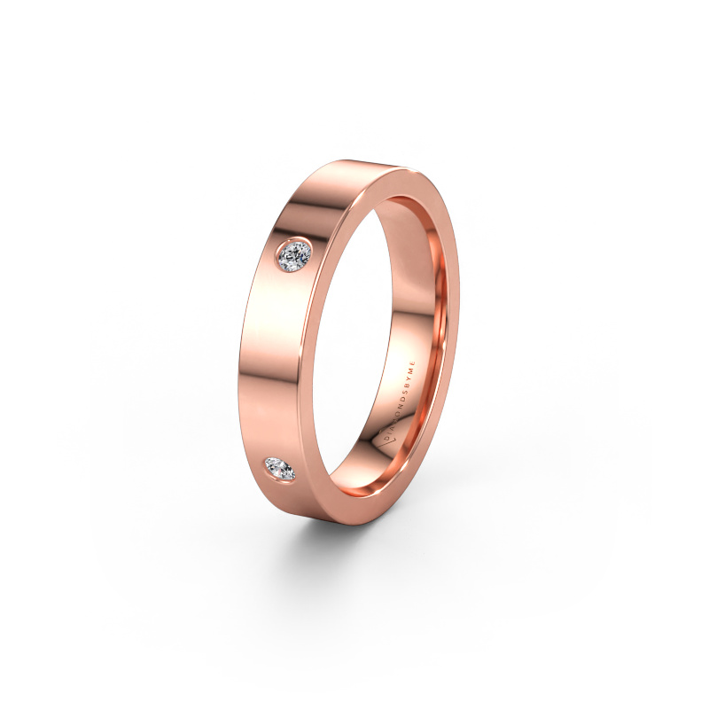 Image de Alliance WH0104L14BP 585 or rose ±4 x 2 mm Diamant 0.15 crt