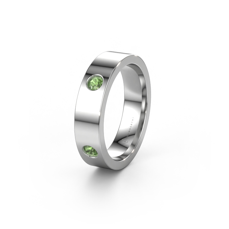 Image de Alliance WH0104L15BP 950 platine ±4x2 mm Vert tourmaline 3 mm