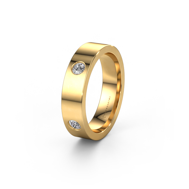 Image de Alliance WH0104L15BP 585 or jaune ±4x2 mm Diamant synthétique 0.50 crt