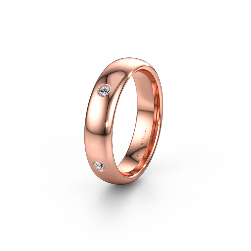 Image de Alliance WH0104L35BP 585 or rose ±5 x 2 mm Diamant