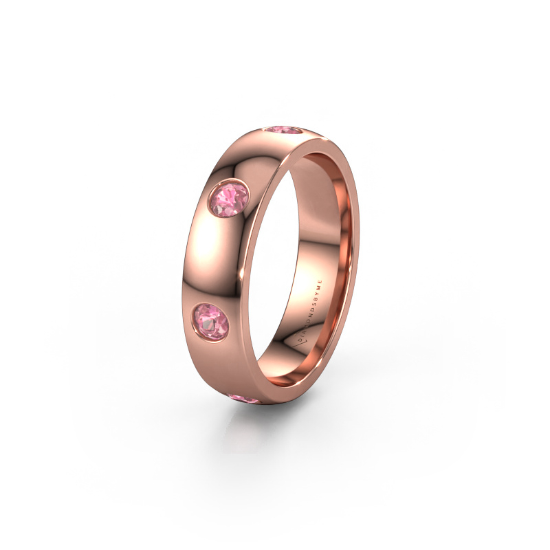 Image de Alliance WH0105L25BP 585 or rose ±5x2 mm Rose tourmaline 3 mm