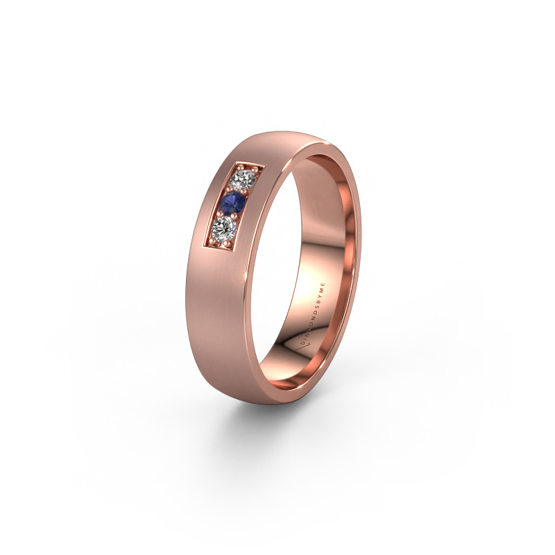 Bild von Ehering WH0110L25AM 585 Roségold ±5x1.7 mm Saphir